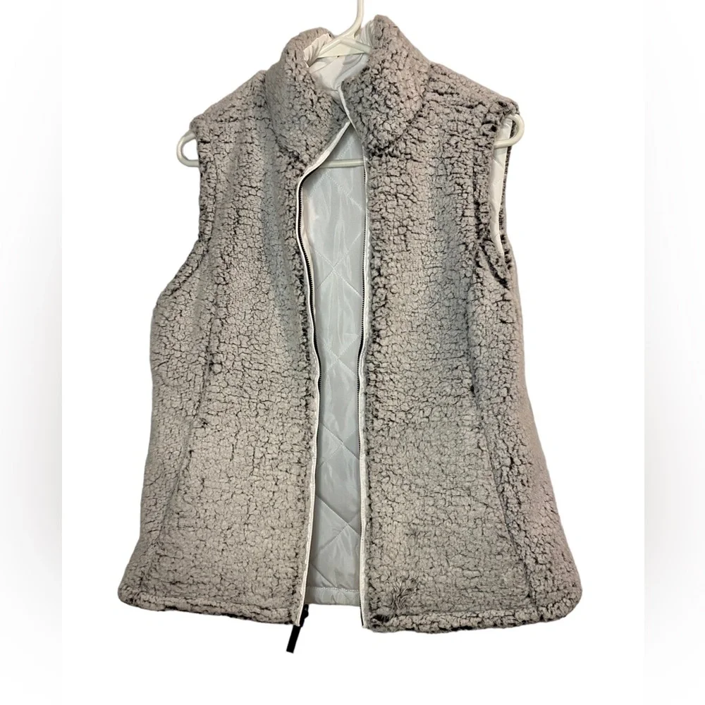 Free‎ Country Stratus Lite Women's Reversible Vest White Size Medium Flaw Shown